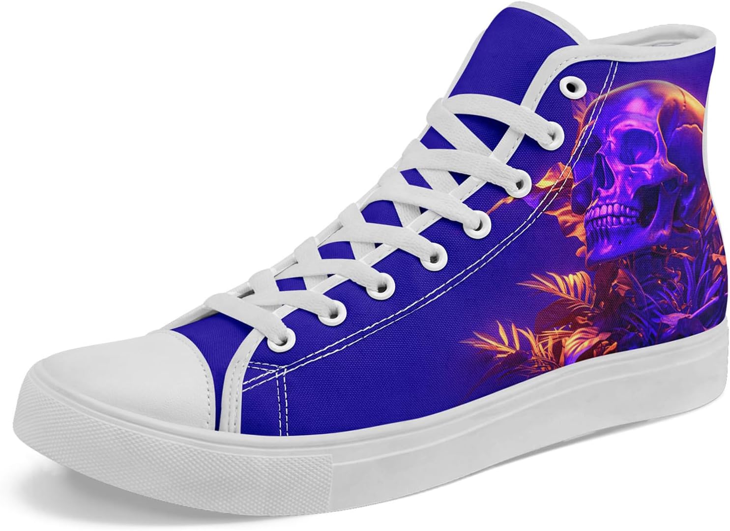 Модные готические кроссовки на высокой подошве с черепом для мужчин и женщин, легкие, повседневные, удобные, дышащие, летние стильные плоские кеды Awsole, белый/оранжевый/фиолетовый
Модные готические кроссовки на высокой подошве с черепом для мужчин и женщин, легкие, повседневные, удобные, дышащие, летние стильные плоские кеды Awsole, белый/оранжевый/фиолетовый