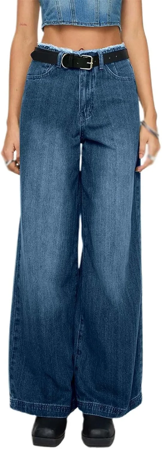 Женские джинсовые джоггеры с высокой талией и карманом
Женские джинсовые джоггеры с высокой талией и карманом