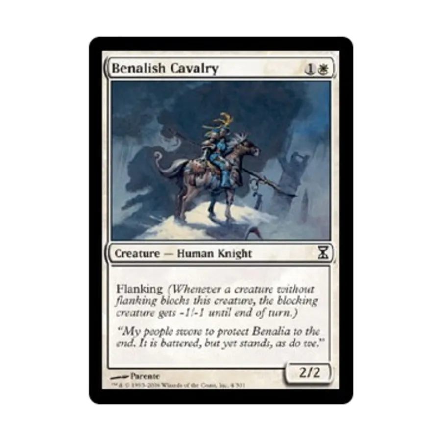 CCG Беналишская кавалерия (К), MTG - Time Spiral
CCG Беналишская кавалерия (К), MTG - Time Spiral