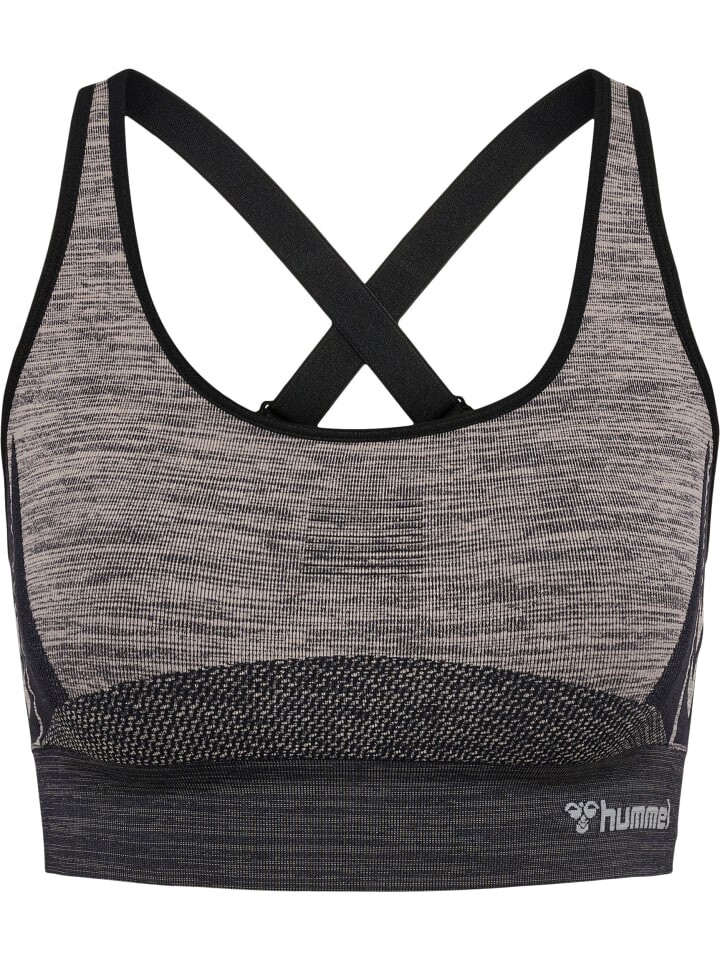 Спортивный бюстгальтер Hummel Sports Top Hmlclea Yoga Damen, цвет CHATEAU GRAY/BLACK MELANGE
Спортивный бюстгальтер Hummel Sports Top Hmlclea Yoga Damen, цвет CHATEAU GRAY/BLACK MELANGE