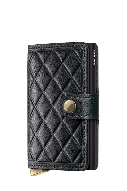 Кожаный кошелек с тиснением Diamond Secrid, черный
Кожаный кошелек с тиснением Diamond Secrid, черный