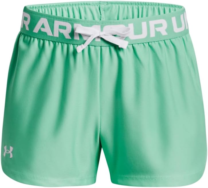 Шорты Under Armour Girls Play Up Solid Shorts, (958) Green Breeze/White/White
Шорты Under Armour Girls Play Up Solid Shorts, (958) Green Breeze/White/White