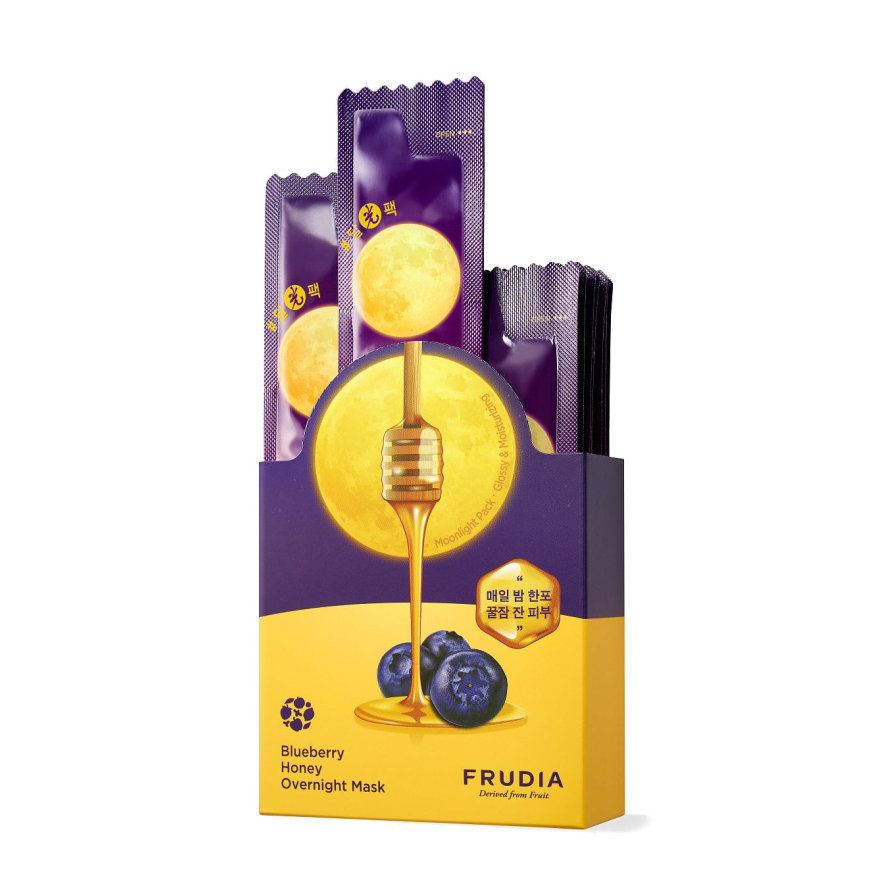 Frudia, Blueberry Honey Overnight Mask – Питательная ночная маска с черникой и медом, 5 мл
Frudia, Blueberry Honey Overnight Mask – Питательная ночная маска с черникой и медом, 5 мл