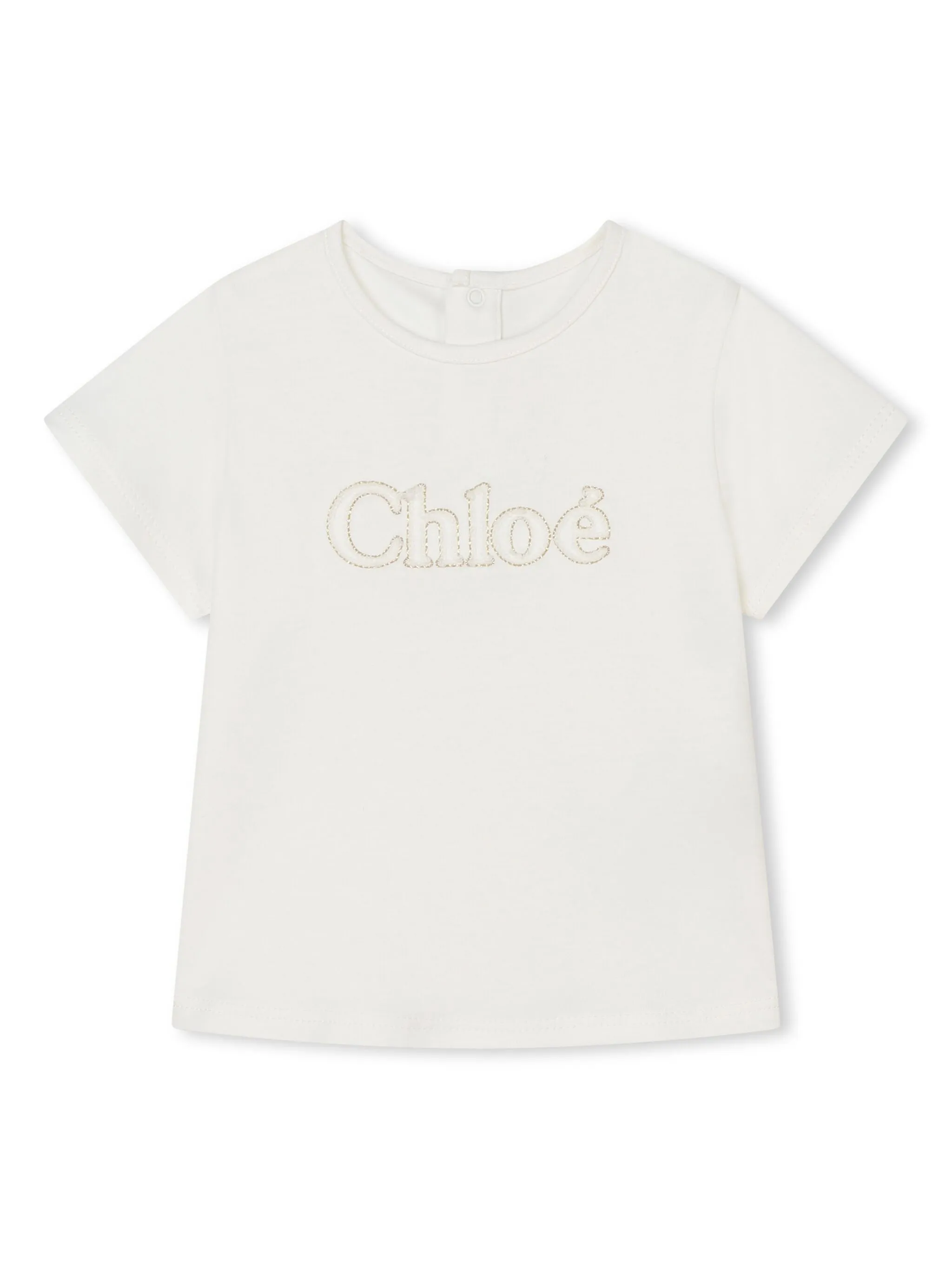 Футболка с логотипом Chloé Kids, белый
Футболка с логотипом Chloé Kids, белый