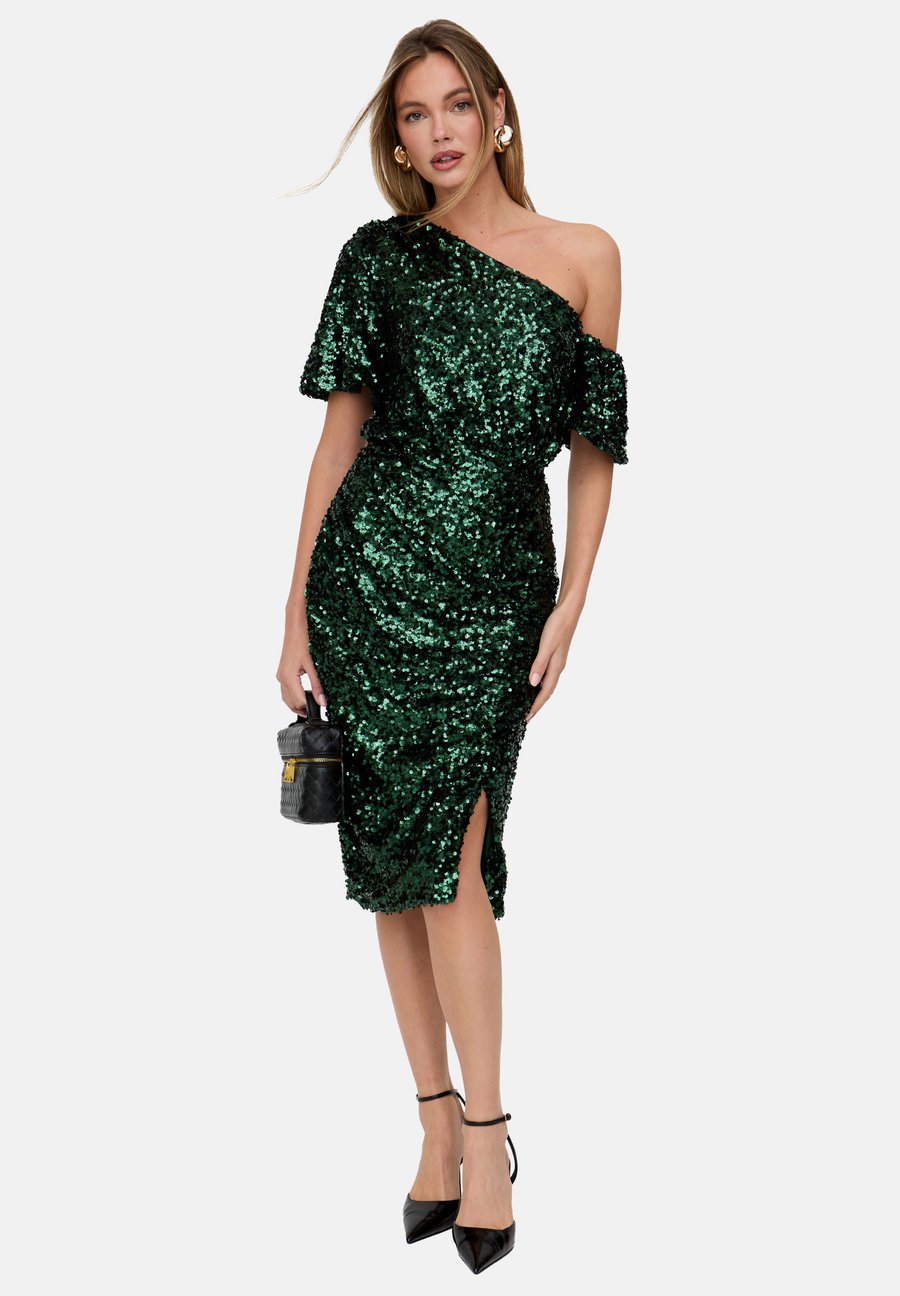 Платье Lily & Lionel NOLA ASYMMETRIC OFF SHOULDER SEQUINS MIDI, Green
Платье Lily & Lionel NOLA ASYMMETRIC OFF SHOULDER SEQUINS MIDI, Green