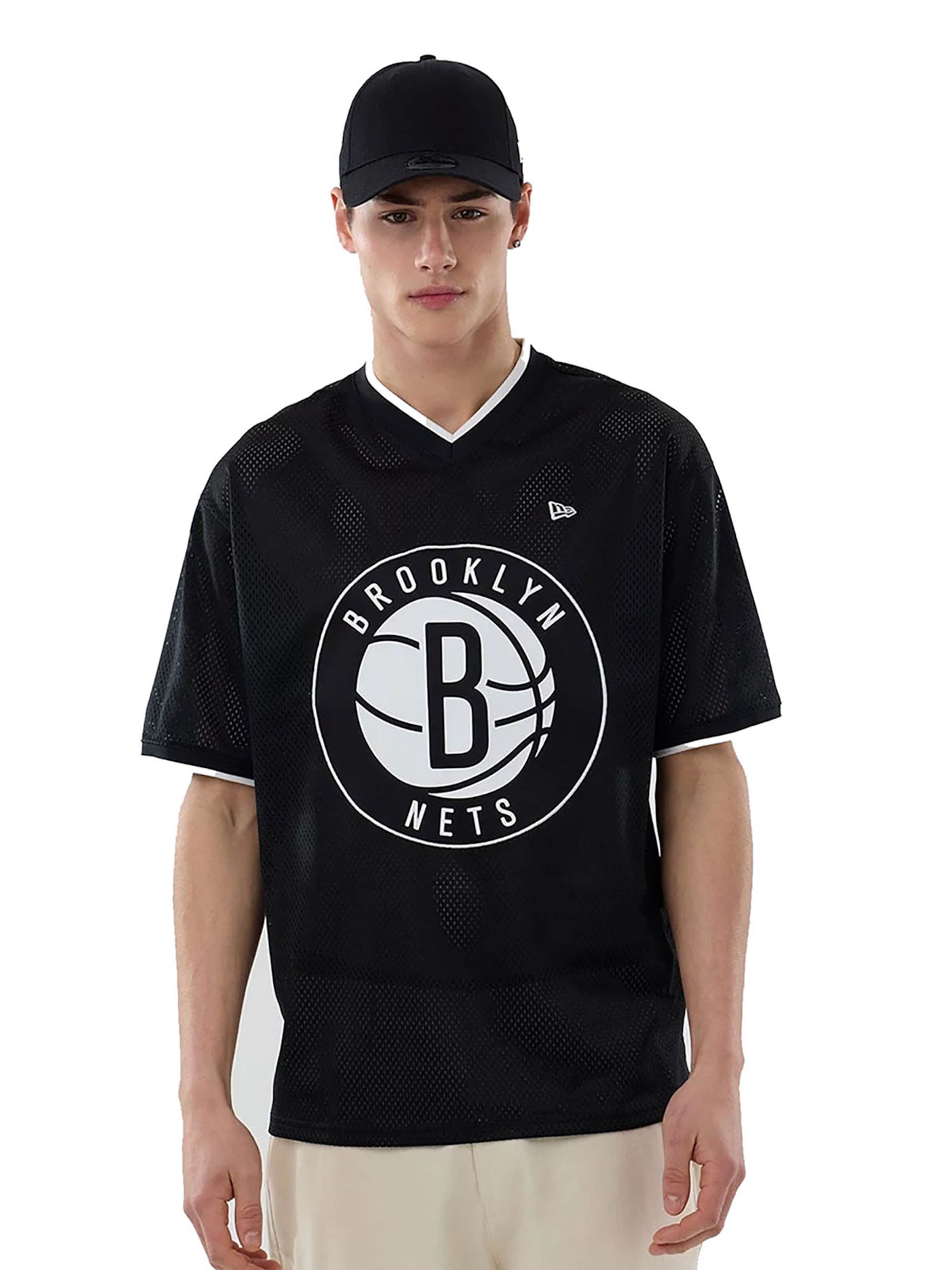 NEW ERA Футболка 'NBA Brooklyn Nets' в черном цвете
NEW ERA Футболка 'NBA Brooklyn Nets' в черном цвете