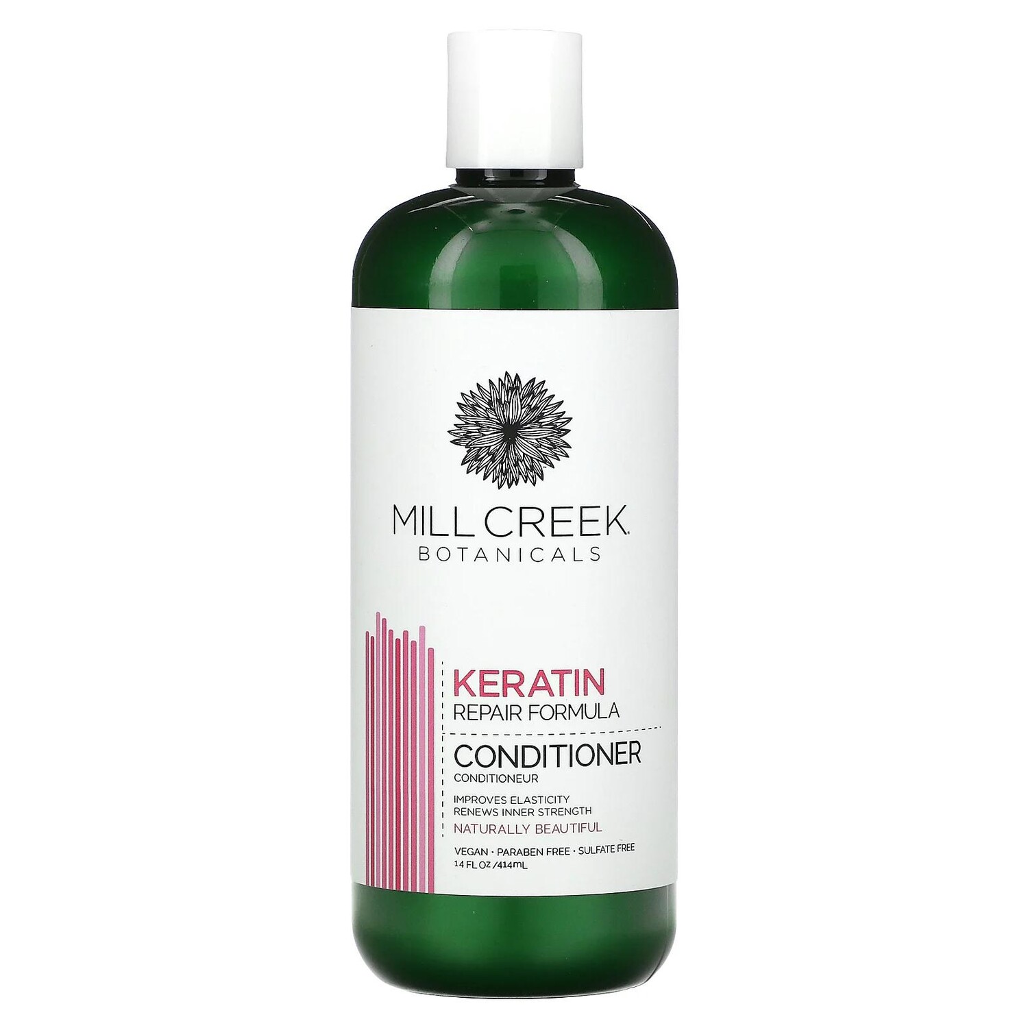 Mill Creek Botanicals Keratin Conditioner Repair Formula 14 fl oz (414 ml)
Mill Creek Botanicals Keratin Conditioner Repair Formula 14 fl oz (414 ml)