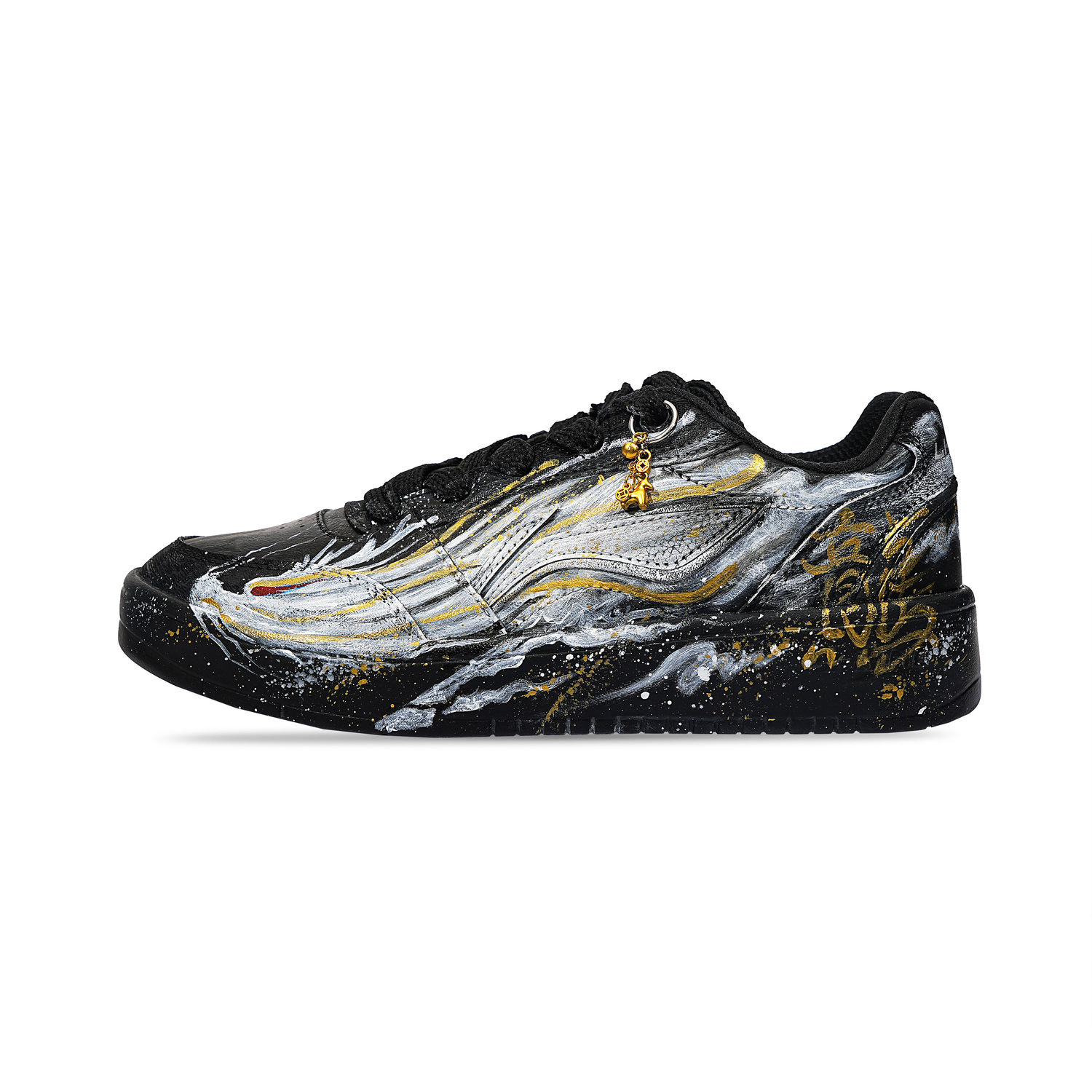 Li Ning Sycee V3 Кроссовки для скейтбординга мужские низкие с искусственной кожей, противоскользящие, амортизирующие, устойчивые к истиранию Li-Ning, черный белый
Li Ning Sycee V3 Кроссовки для скейтбординга мужские низкие с искусственной кожей, противоскользящие, амортизирующие, устойчивые к истиранию Li-Ning, черный белый