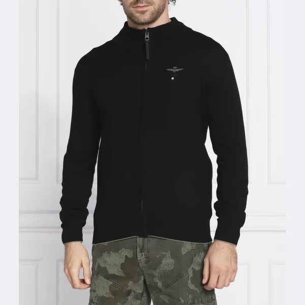 Шерстяной свитер обычного кроя Aeronautica Militare, черный
Шерстяной свитер обычного кроя Aeronautica Militare, черный