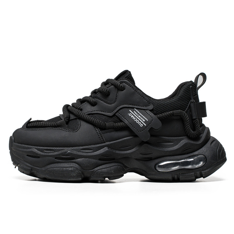 Bull charm Мужские черные массивные кроссовки лоу-топ, цвет Black
Bull charm Мужские черные массивные кроссовки лоу-топ, цвет Black