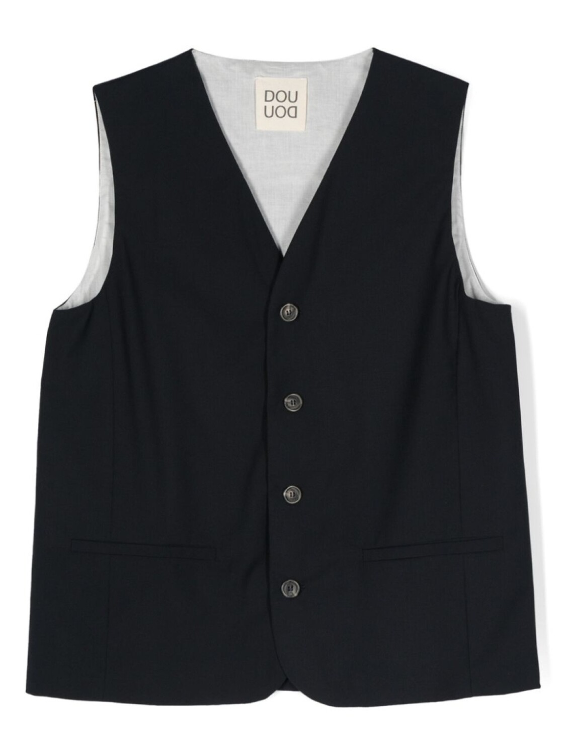 Жилет с V-образным вырезом Douuod Kids, синий
Жилет с V-образным вырезом Douuod Kids, синий