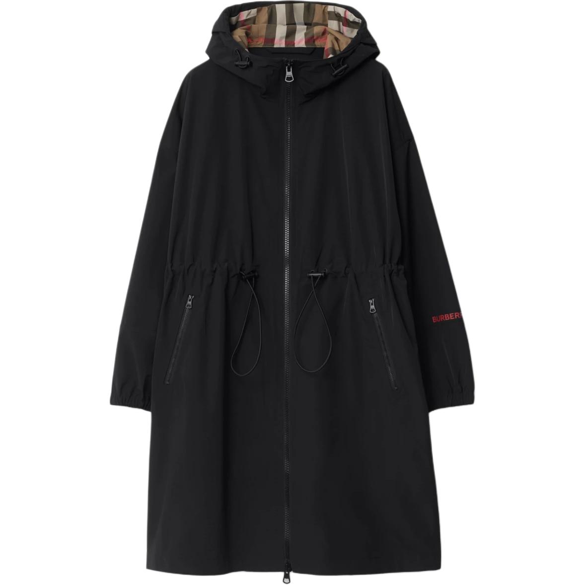 Burberry Женское пальто, черное, с капюшоном, средней высоты
Burberry Женское пальто, черное, с капюшоном, средней высоты