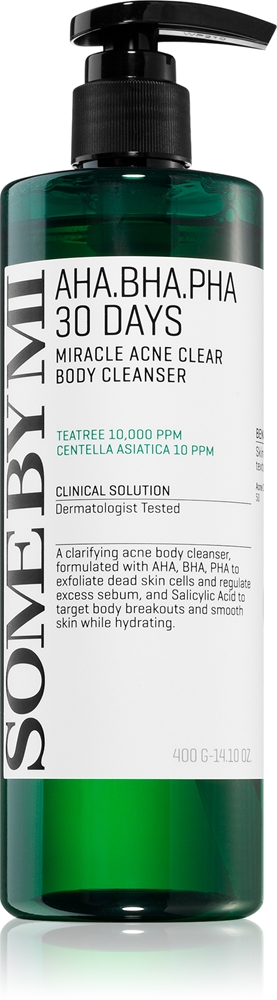 Aha∙Bha∙Pha 30-дневное чудодейственное средство для умывания от прыщей, пенящийся очищающий гель для проблемной и жирной кожи Some By Mi, 400 гр
Aha∙Bha∙Pha 30-дневное чудодейственное средство для умывания от прыщей, пенящийся очищающий гель для проблемной и жирной кожи Some By Mi, 400 гр