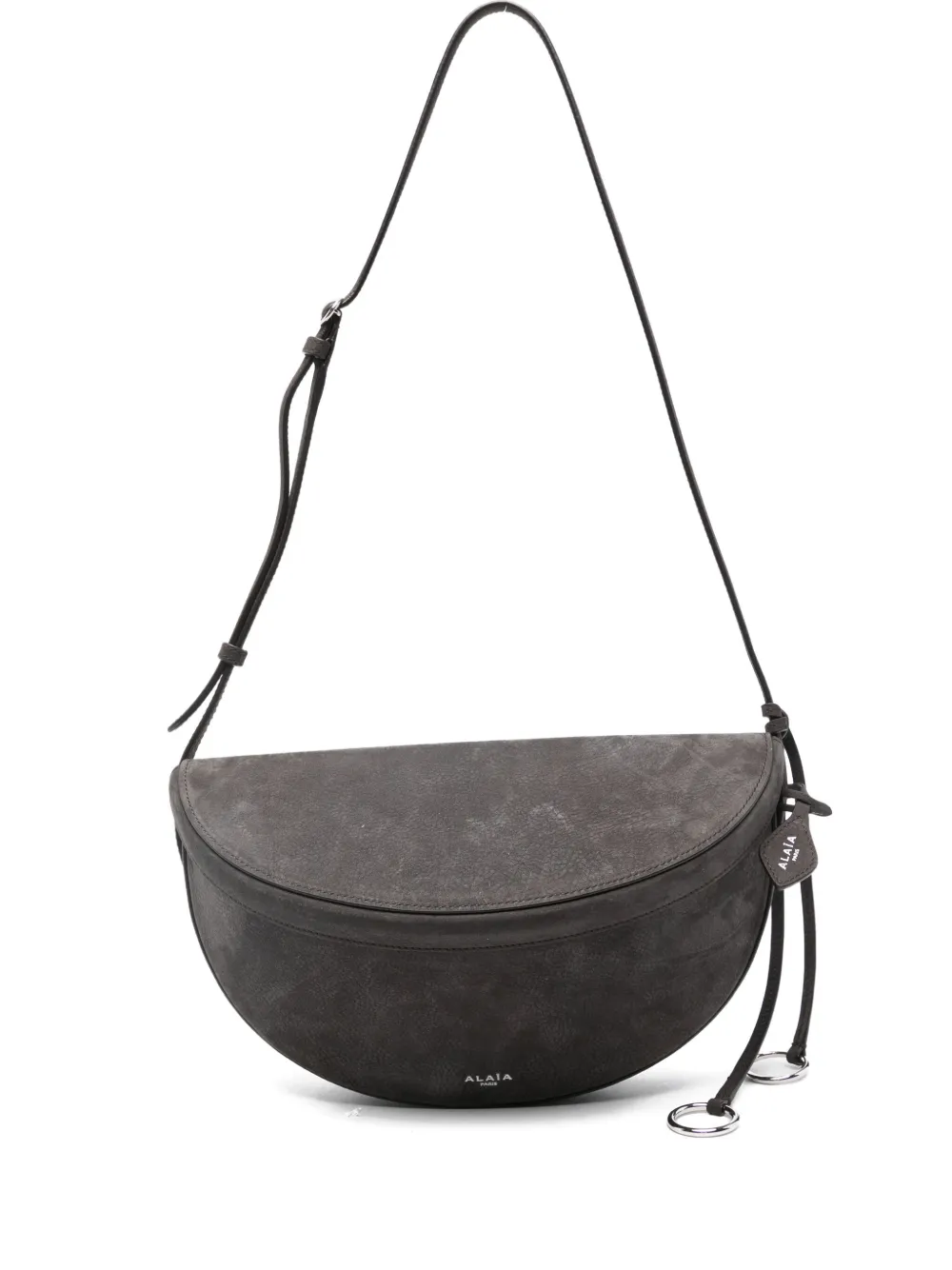Сумка через плечо полумесяцем Alaïa, серый
Сумка через плечо полумесяцем Alaïa, серый