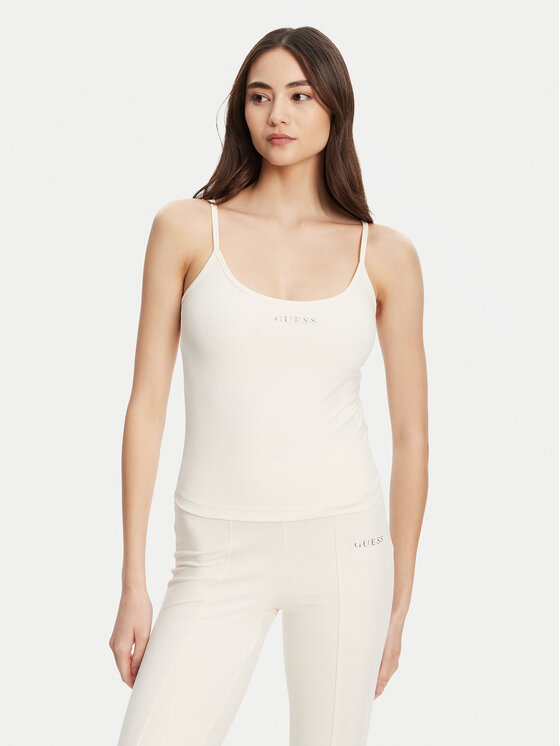 Топ regular fit V5RP09 KCD02 Guess, экрю
Топ regular fit V5RP09 KCD02 Guess, экрю