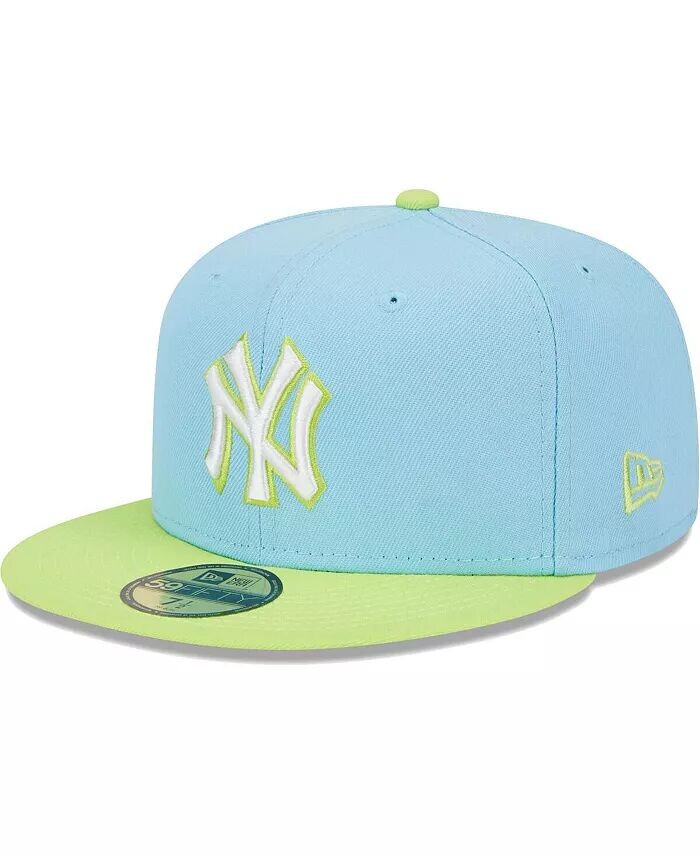 Мужская светло-синяя и неоново-зеленая двухцветная шляпа New York Yankees Spring Color 59FIFTY New Era
Мужская светло-синяя и неоново-зеленая двухцветная шляпа New York Yankees Spring Color 59FIFTY New Era