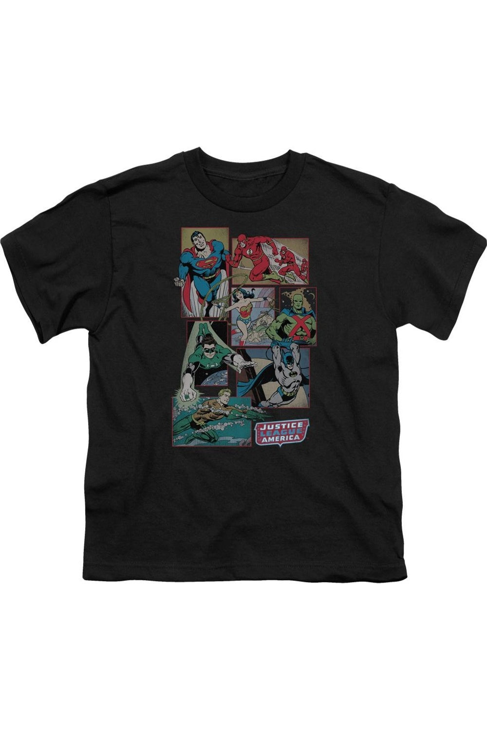 Футболка с коротким рукавом DC Comics Justice League для детей Gildan, черный
Футболка с коротким рукавом DC Comics Justice League для детей Gildan, черный