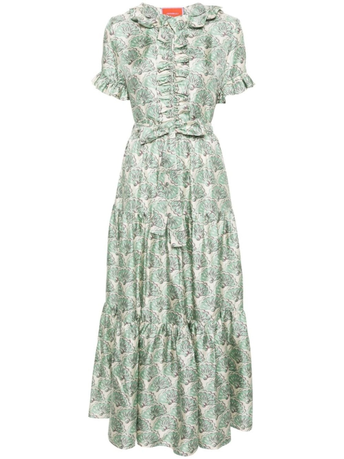 La DoubleJ платье макси с принтом, зеленый 
La DoubleJ платье макси с принтом, зеленый