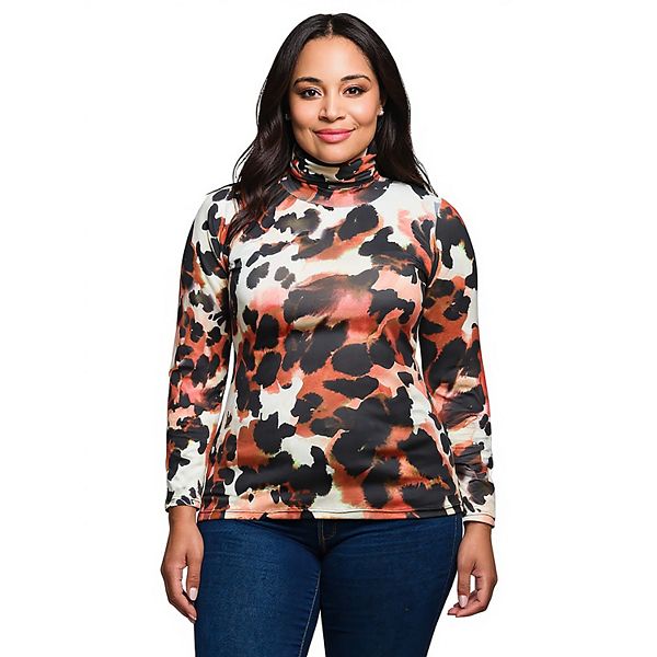 Толстовка с длинным рукавом и воротником-стойкой с анималистичным принтом Plus size 24Seven Comfort Apparel
Толстовка с длинным рукавом и воротником-стойкой с анималистичным принтом Plus size 24Seven Comfort Apparel