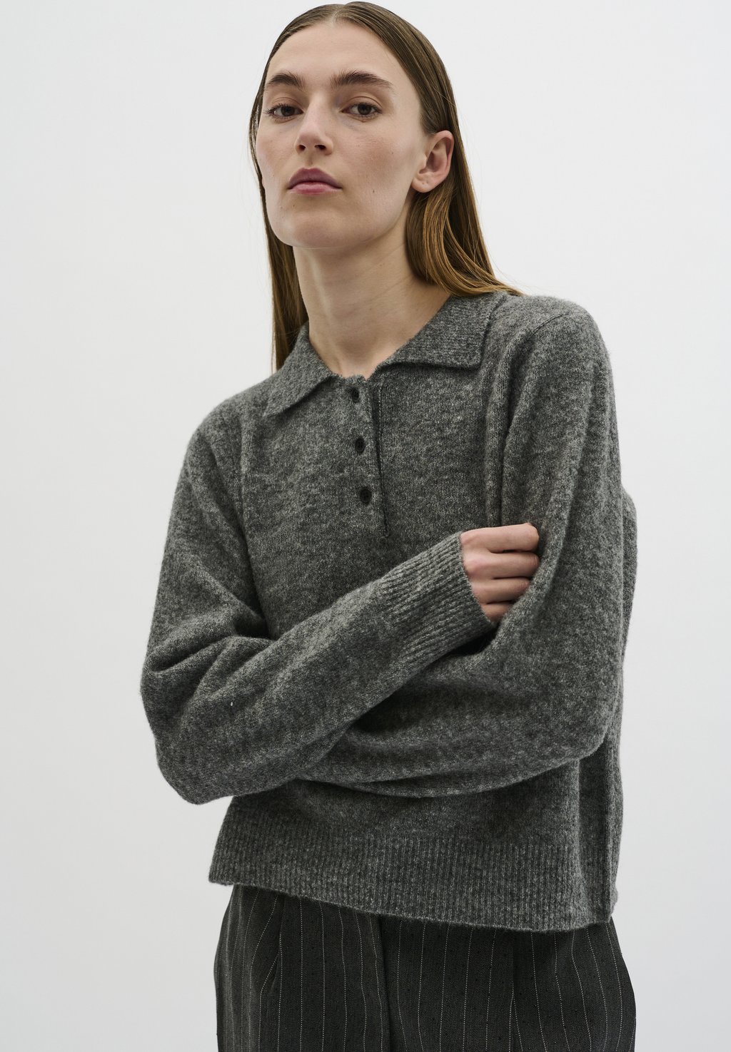 Рубашка поло Karen by Simonsen, серый
Рубашка поло Karen by Simonsen, серый