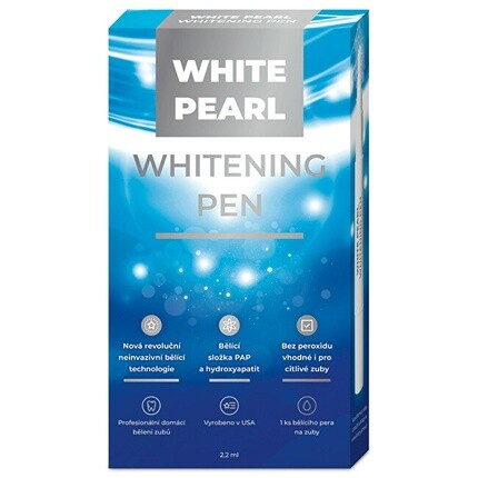 Отбеливающий карандаш White Pearl 2,2 мл Vitalcare
Отбеливающий карандаш White Pearl 2,2 мл Vitalcare
