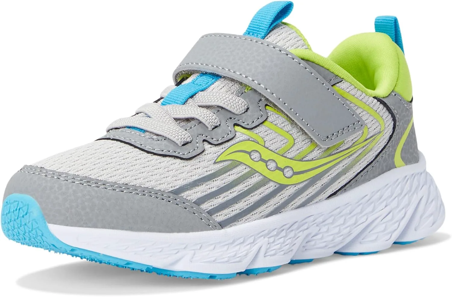 Saucony Unisex-Child Wind 3.0 Alternative Closure, серый/зеленый
Saucony Unisex-Child Wind 3.0 Alternative Closure, серый/зеленый