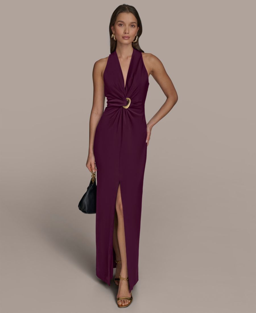 Женское платье без рукавов с V-образным вырезом Donna Karan New York, Berry
Женское платье без рукавов с V-образным вырезом Donna Karan New York, Berry