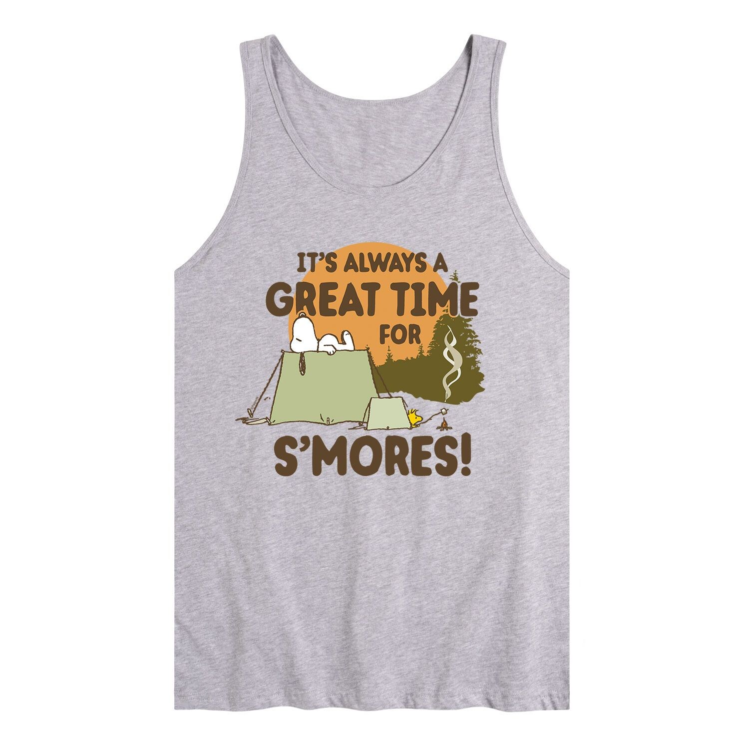 Мужская майка Peanuts Smores Snoopy Woodstock Licensed Character
Мужская майка Peanuts Smores Snoopy Woodstock Licensed Character