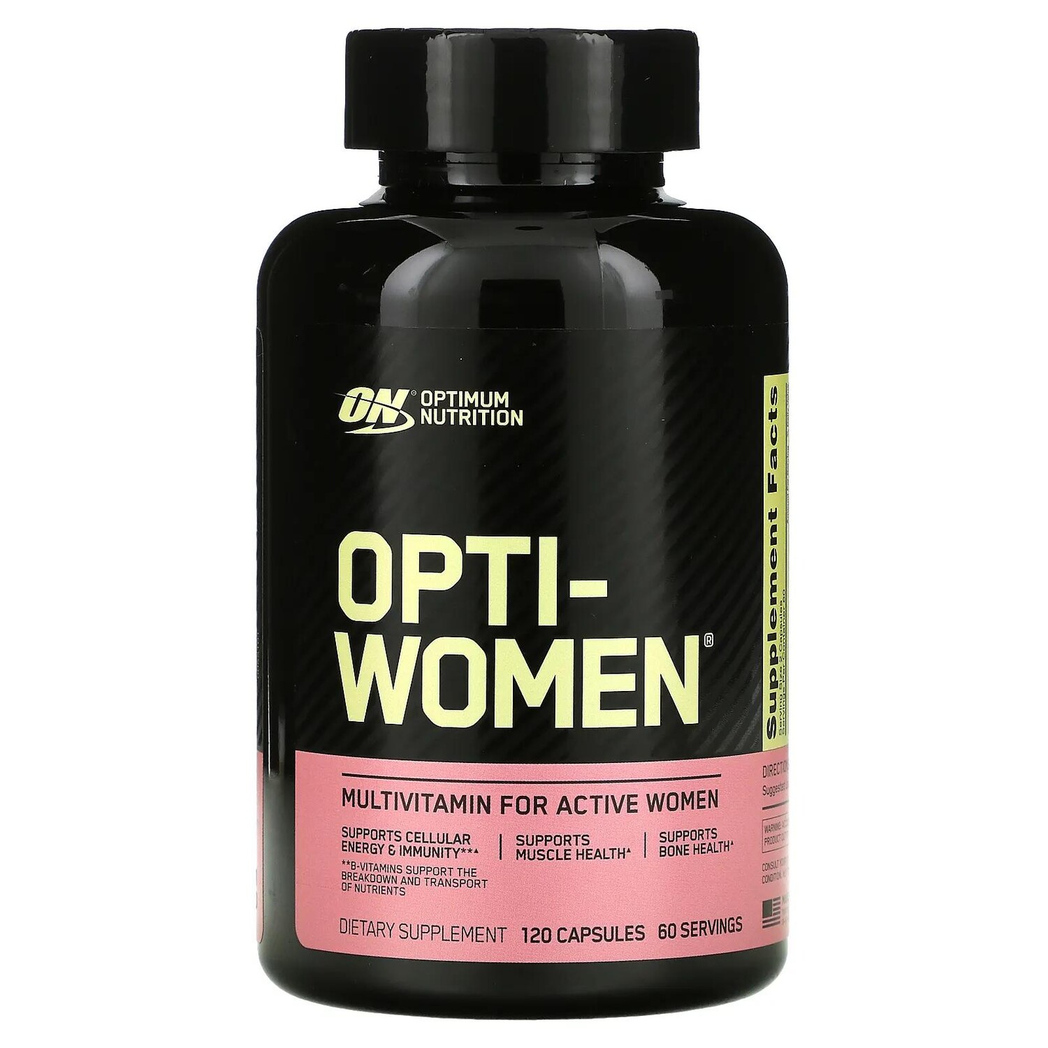 Optimum Nutrition Opti-Women Система оптимизации питательных веществ 120 капсул
Optimum Nutrition Opti-Women Система оптимизации питательных веществ 120 капсул