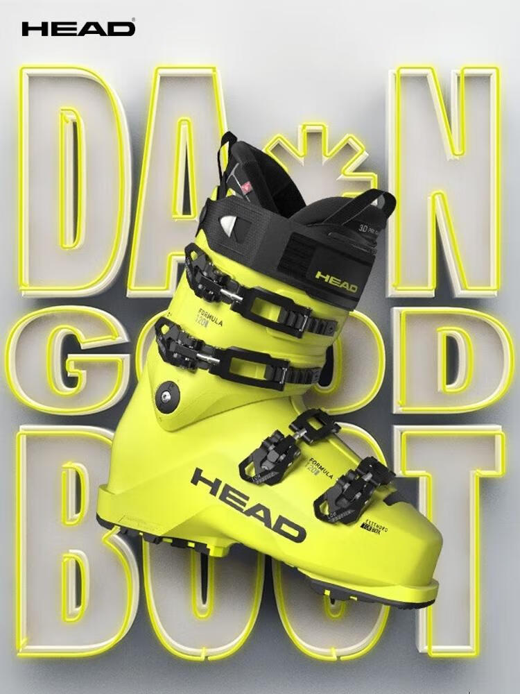 Head Мужские гоночные лыжные ботинки double-board, узкая колодка, formula120gw, система шнуровки, желтый цвет, размер 40.5
Head Мужские гоночные лыжные ботинки double-board, узкая колодка, formula120gw, система шнуровки, желтый цвет, размер 40.5