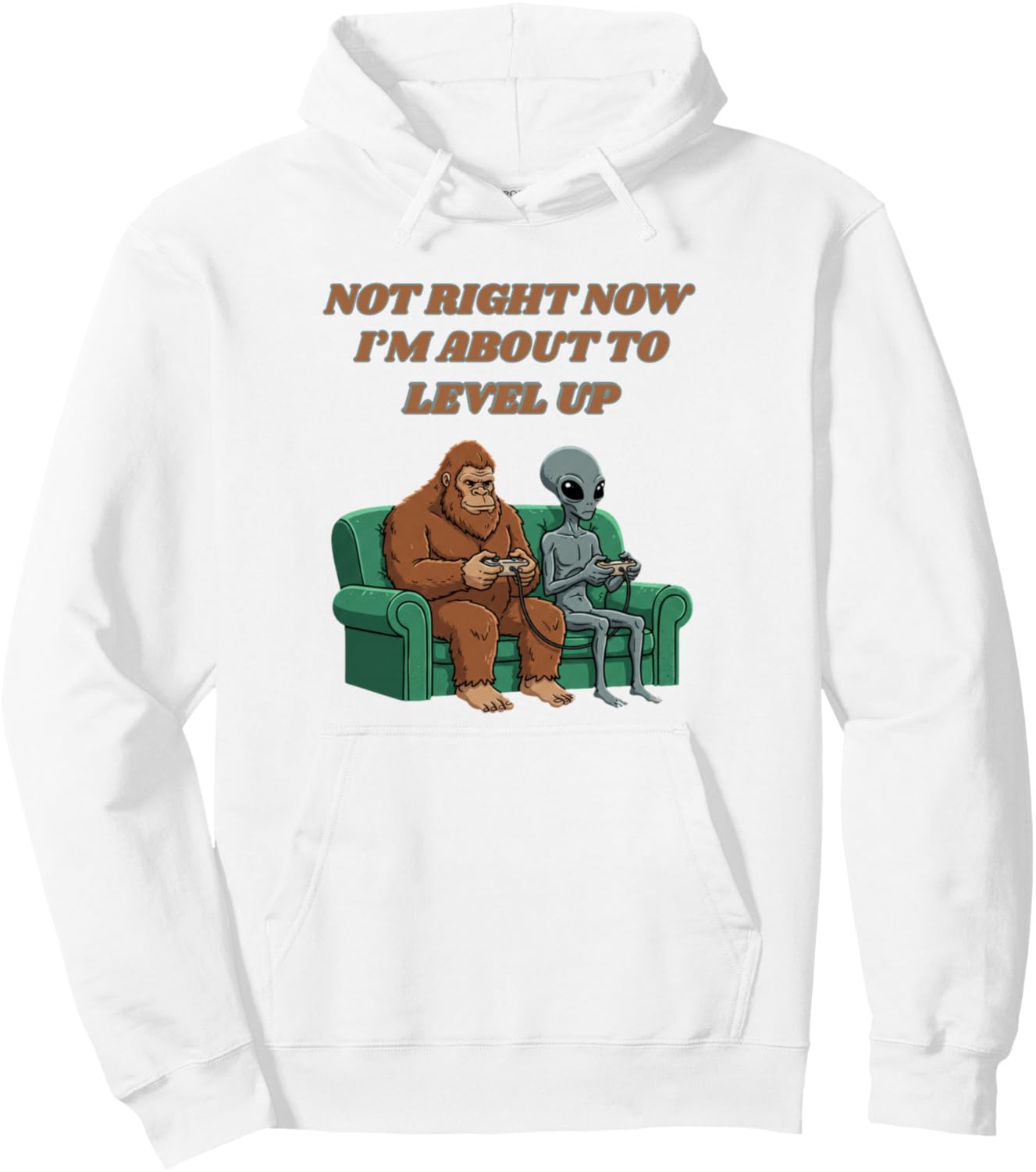 Забавная толстовка с саркастическим мультяшным рисунком инопланетного снежного человека на диване Funny Sasquatch Alien Gaming On Couch For Kids, белый
Забавная толстовка с саркастическим мультяшным рисунком инопланетного снежного человека на диване Funny Sasquatch Alien Gaming On Couch For Kids, белый