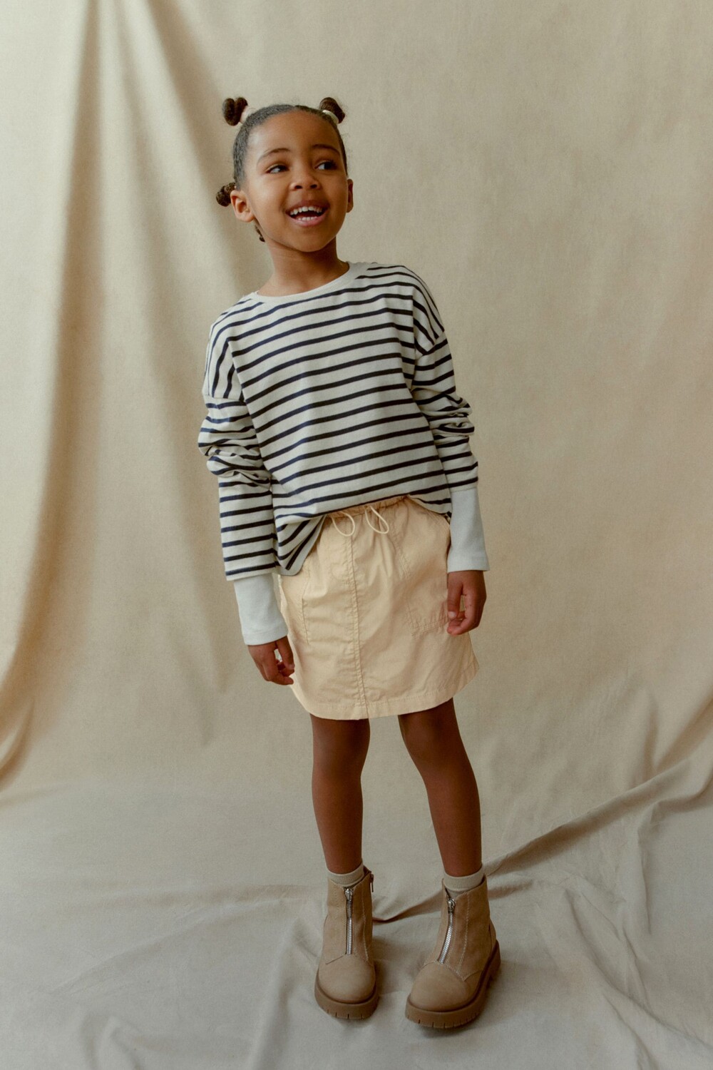 Юбка-Карго с карманами в парашютном стиле (3–16 лет) Next, серый