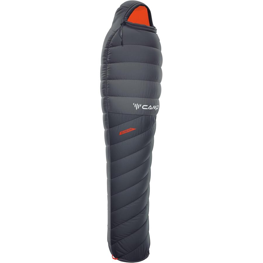 CAMP Пуховый спальный мешок ED 300 Evo асфальтово-серо-черный
CAMP Пуховый спальный мешок ED 300 Evo асфальтово-серо-черный