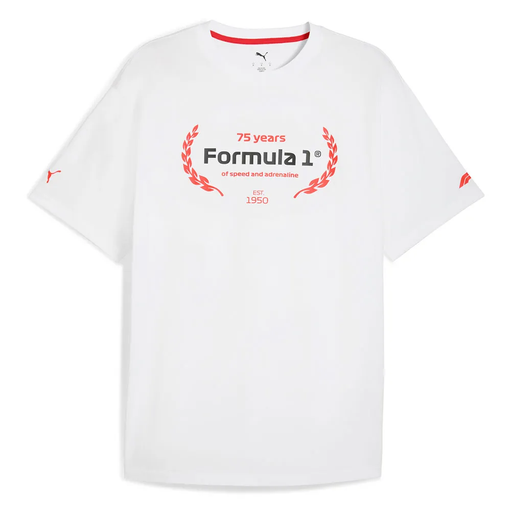 Футболка с коротким рукавом Puma F1 Essentials Graphic, белый
Футболка с коротким рукавом Puma F1 Essentials Graphic, белый