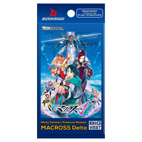 Карточная игра Weiss Schwarz Premium Booster Pack: Macross Delta Bushiroad
Карточная игра Weiss Schwarz Premium Booster Pack: Macross Delta Bushiroad