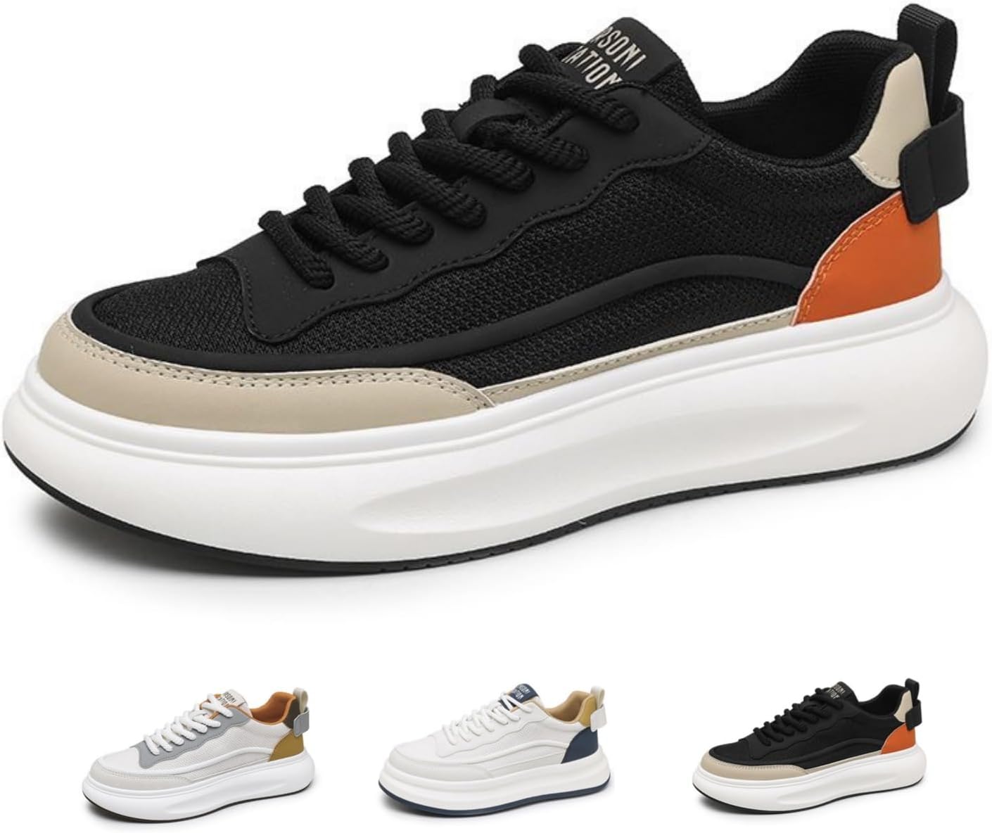 Стильные массивные кроссовки MACEFIL для мужчин и женщин, модные классические низкие дышащие сетчатые удобные повседневные кроссовки для ходьбы, черный
Стильные массивные кроссовки MACEFIL для мужчин и женщин, модные классические низкие дышащие сетчатые удобные повседневные кроссовки для ходьбы, черный