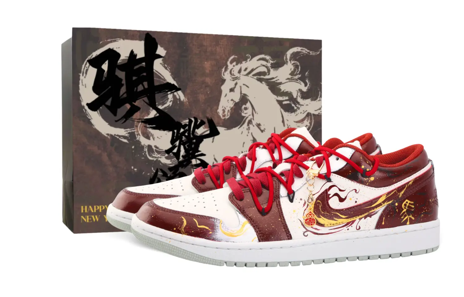 Jordan Кроссовки Air 1 Drippy Golden Horse Year, износостойкие, низкие, винтажные, мужские, красные
Jordan Кроссовки Air 1 Drippy Golden Horse Year, износостойкие, низкие, винтажные, мужские, красные