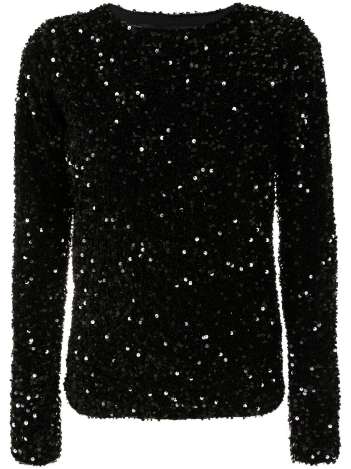 Топ с длинными рукавами и пайетками Gloria Coelho, черный
Топ с длинными рукавами и пайетками Gloria Coelho, черный