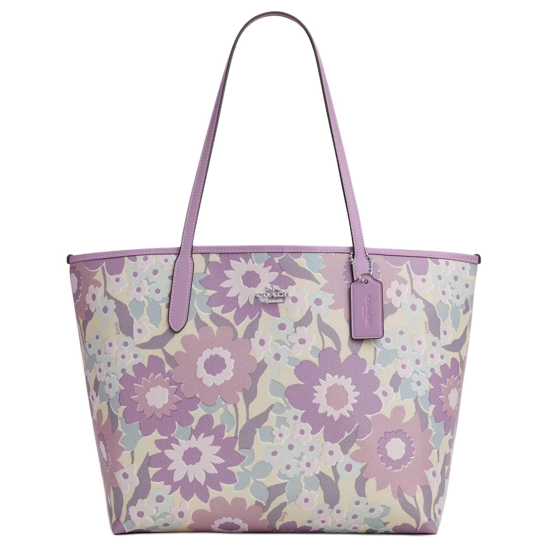 COACH Городская сумка-шоппер из прорезиненного хлопка
COACH Городская сумка-шоппер из прорезиненного хлопка