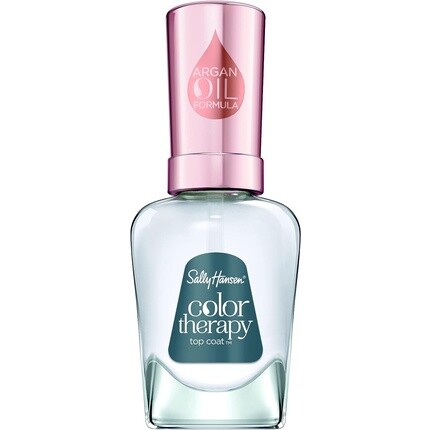 Лак для ногтей Color Therapy Top Coat с аргановым маслом 14,7 мл, Sally Hansen
Лак для ногтей Color Therapy Top Coat с аргановым маслом 14,7 мл, Sally Hansen