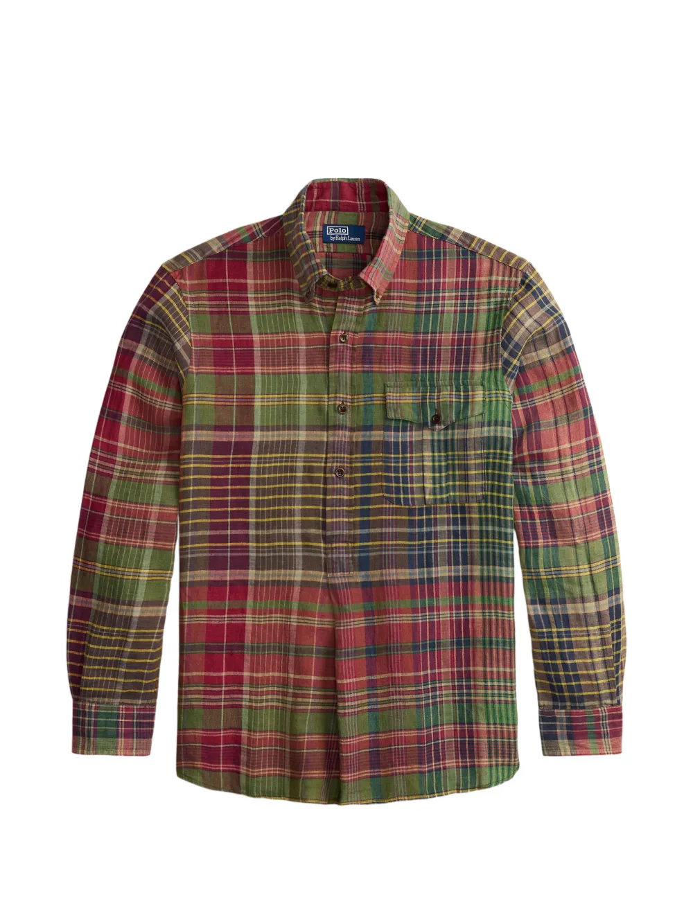 Рубашка в клетку с карманом Polo Ralph Lauren, красный
Рубашка в клетку с карманом Polo Ralph Lauren, красный