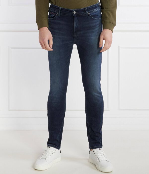 Джинсы Саймон Skinny fit Tommy Jeans, синий 
Джинсы Саймон Skinny fit Tommy Jeans, синий