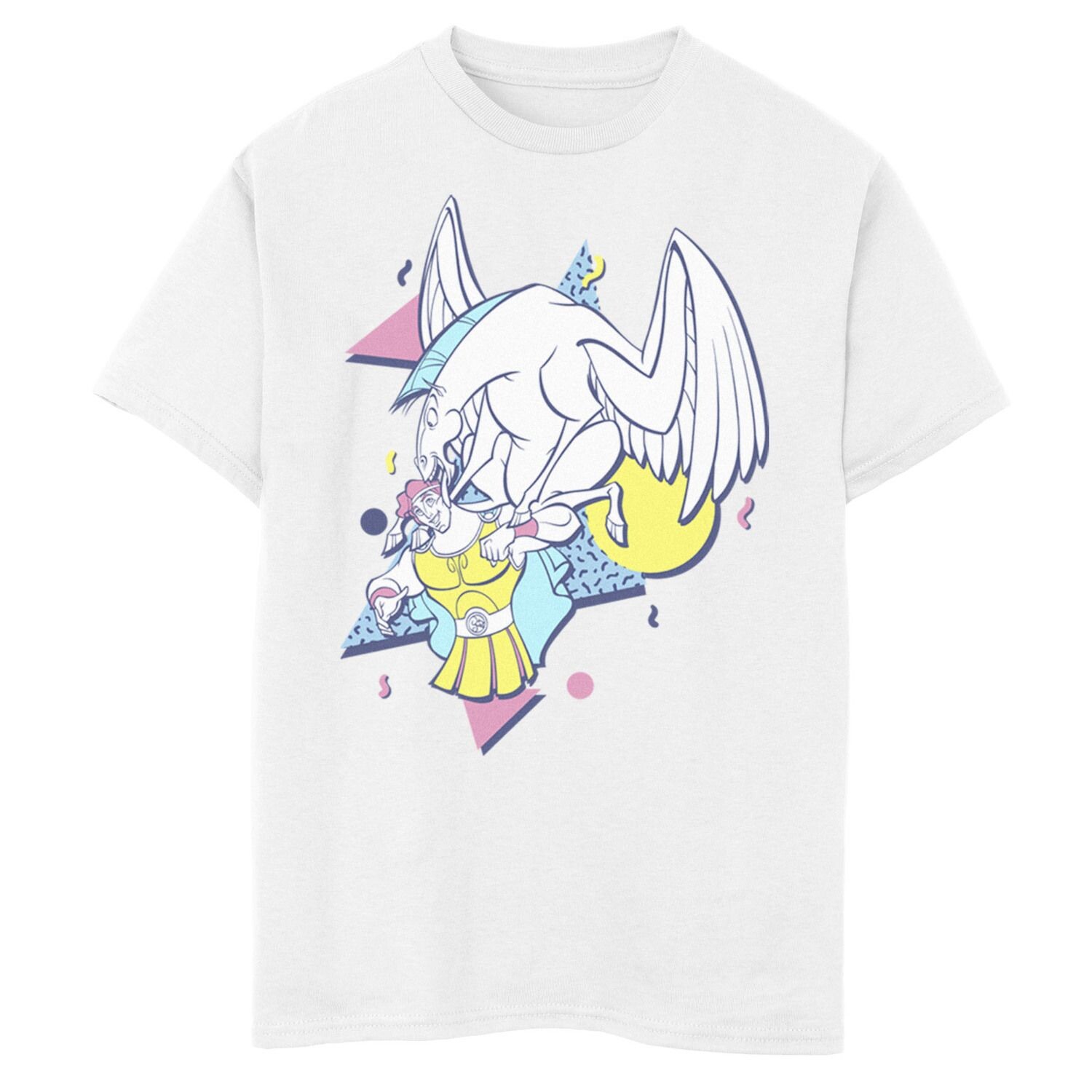 Футболка Disney's Hercules с графическим рисунком в стиле поп-арт для мальчиков 8–20 лет и Pegasus 90 Disney, белый
Футболка Disney's Hercules с графическим рисунком в стиле поп-арт для мальчиков 8–20 лет и Pegasus 90 Disney, белый