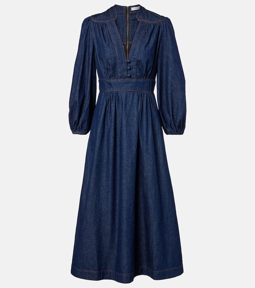 Джинсовое платье миди awaken Zimmermann, Ink
Джинсовое платье миди awaken Zimmermann, Ink