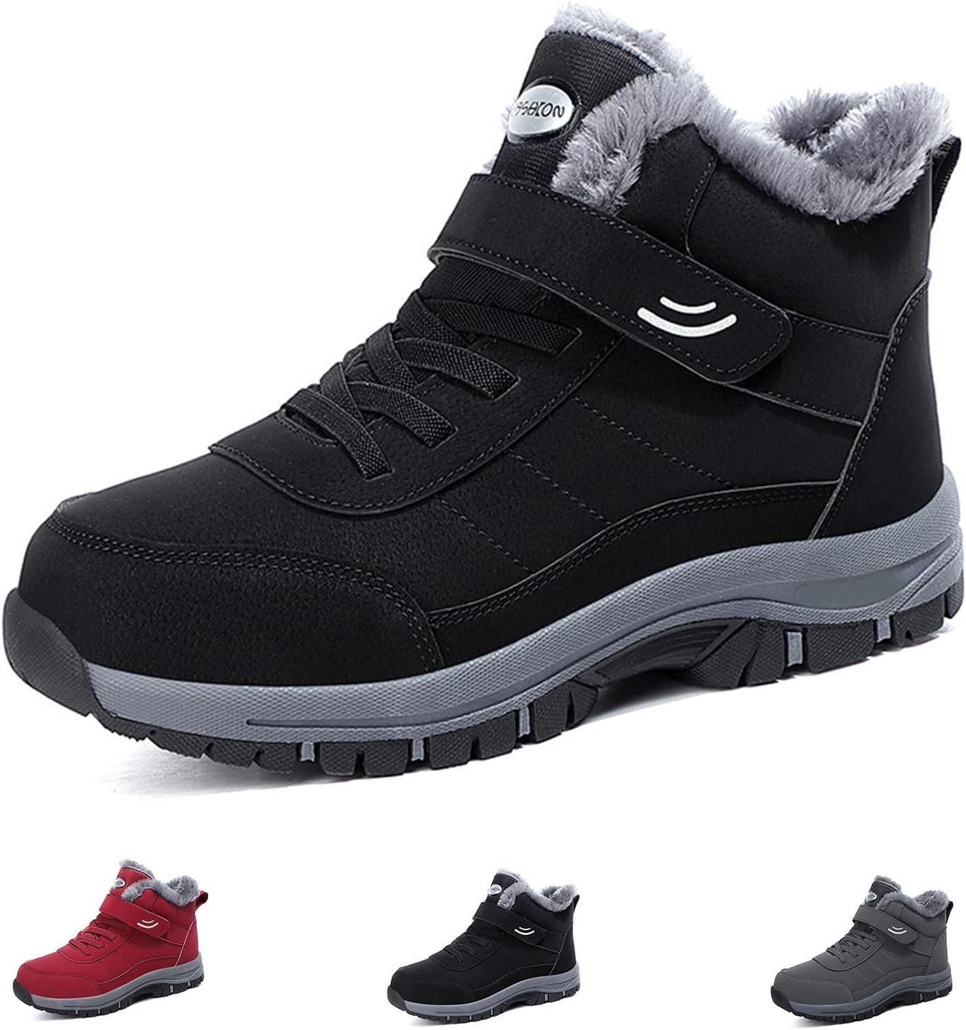 Мужские зимние снегоступы - утепленные ботинки с меховой подкладкой, на липучке, для улицы, походов и трекинга Generic, черный
Мужские зимние снегоступы - утепленные ботинки с меховой подкладкой, на липучке, для улицы, походов и трекинга Generic, черный