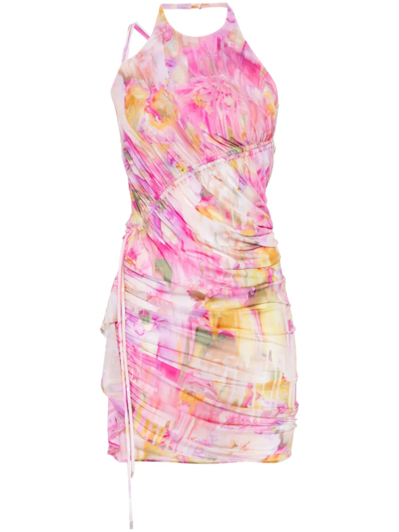 Blumarine платье мини с цветочным принтом, розовый
Blumarine платье мини с цветочным принтом, розовый