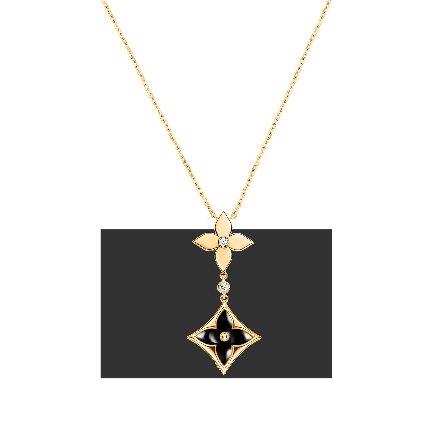 Подвеска Color Blossom Double Star, желтое золото, оникс и бриллиант Louis Vuitton, золотой
Подвеска Color Blossom Double Star, желтое золото, оникс и бриллиант Louis Vuitton, золотой