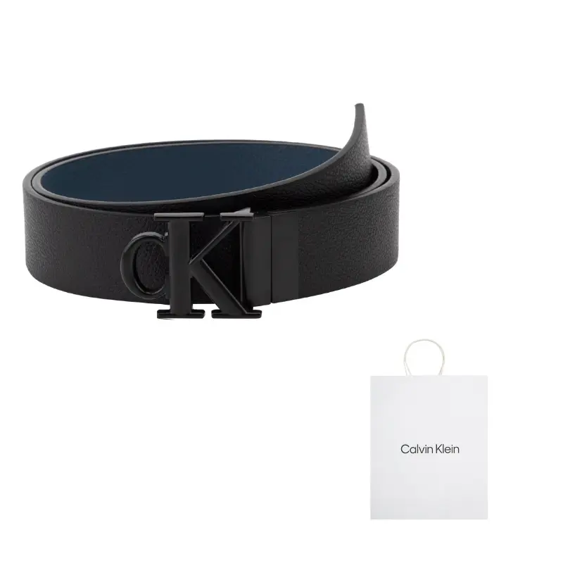 Calvin Klein Мужской кожаный ремень из искусственной кожи шириной 3,5 см, D1M-Space Black/Ocean Blue
Calvin Klein Мужской кожаный ремень из искусственной кожи шириной 3,5 см, D1M-Space Black/Ocean Blue