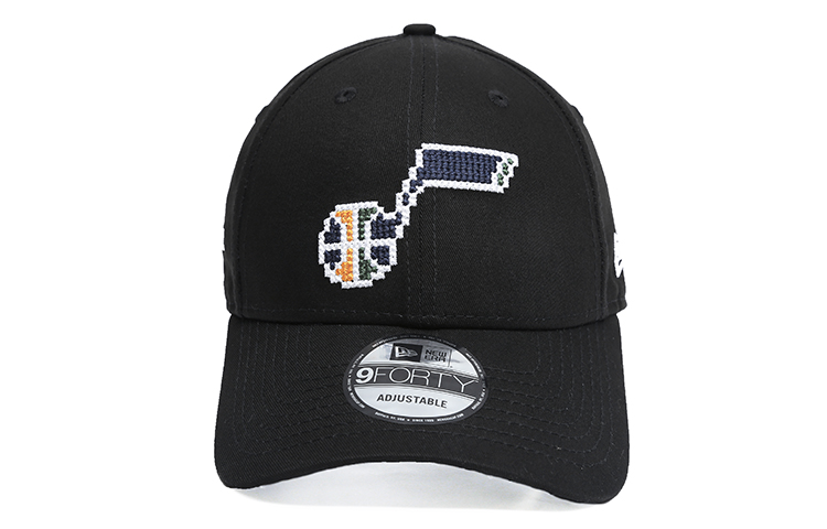 New Era Бейсболка унисекс черная, Black 
New Era Бейсболка унисекс черная, Black