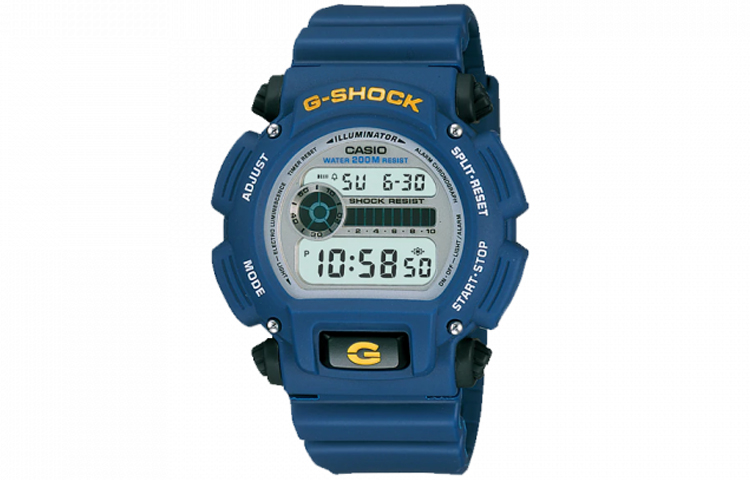 G Shock DW9052 2V CASIO, синий strap
G Shock DW9052 2V CASIO, синий strap
